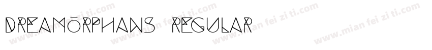 dreamorphans regular字体转换